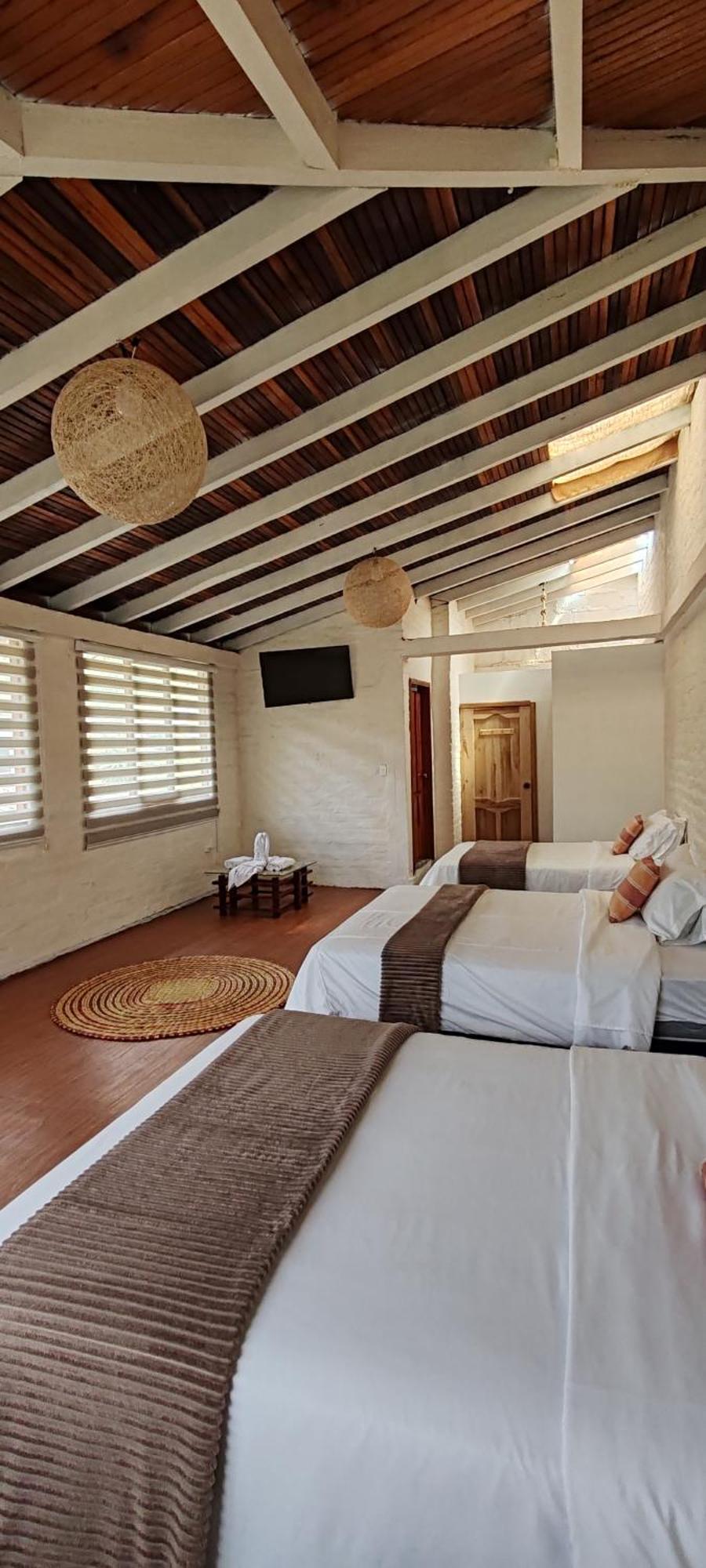 Rustic Quinta La Aurora Bed & Breakfast Baños Стая снимка