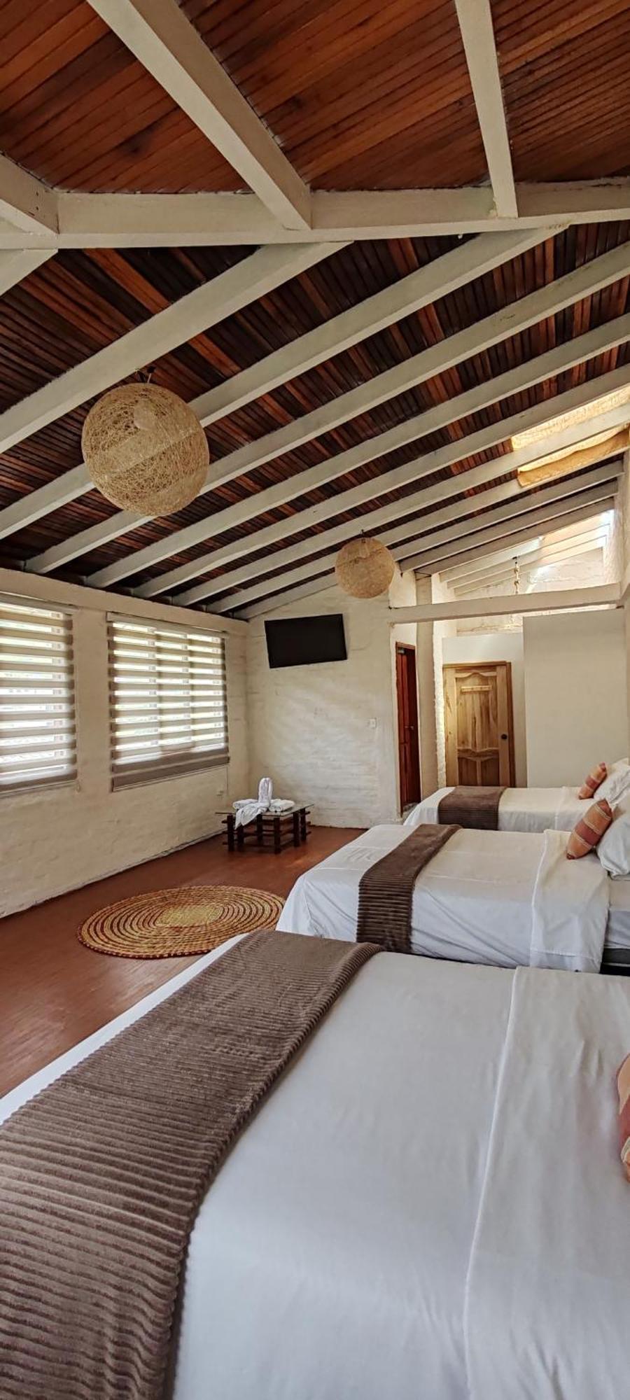 Rustic Quinta La Aurora Bed & Breakfast Baños Стая снимка